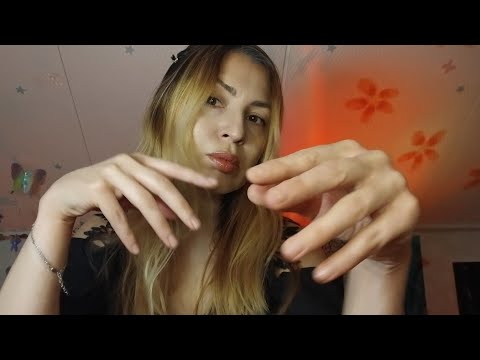 Positive Affirmation ASMR | Slow Hands Movement & Calming Soft Talking