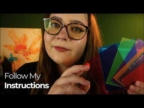 Follow My Instructions Experiment for Sleep (Hearing Tests, 1 or 2, Focus Tests) 🧪 ASMR Roleplay