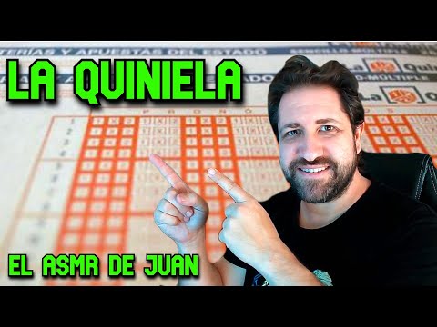 ASMR en ESPAÑOL | HAGO LA QUINIELA DE FÚTBOL PARA LA ÚLTIMA JORNADA DE LIGA