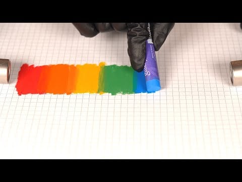 ASMR 🖍 기분이 좋아지는 오일파스텔 소리 / 시각적 팅글(No Talking)