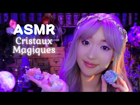 ASMR💎 Une sorcière alchimiste t’enseigne l’art des cristaux magiques | Roleplay Fantasy ✨🔮