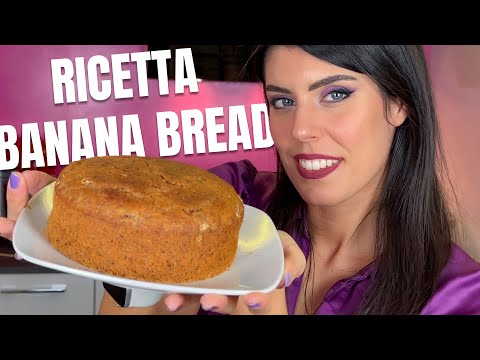 ASMR  🍌 BANANA BREAD VEG (Ricetta Super Rilassante)