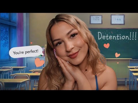 ASMR Girl who is OBSESSED with you Pampers u in EVERY WAY during class 🥹💝