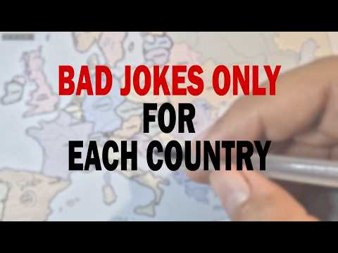 Tracing Europe While Whispering Bad Jokes For Every Country (Don’t Judge Me)  | Relaxing ASMR