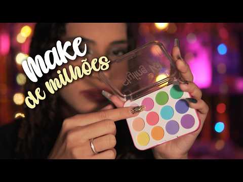 Maquiadora te maquiando enquanto faz ASMR 😴💋