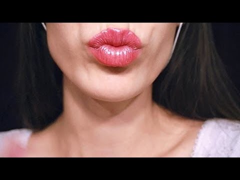 1 HOUR ASMR Layered Kiss, Unintelligible Whispers, Breathing, Purring, Lotion So ♥ [RECOVERED VIDEO]