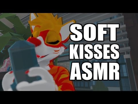 [Furry ASMR] Gentle soft kisses to help you relax (Blue Yeti) [NO TALKING] 🌬️