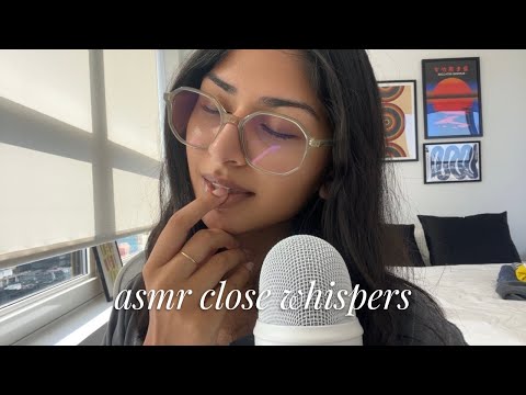 asmr close whispers thats all | lets yap again but this time i am hungover 👀