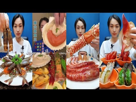 🍽️🍤🔥 Massive Seafood Boil Mukbang ASMR | 초대형해산물찜먹방ASMR | Massive Seafood Boil Mukbang ASMR