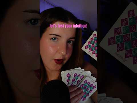 how many did you get right?? #asmr #intuition #interactive