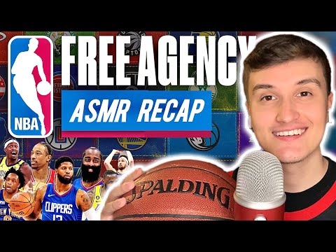 ASMR 2024 NBA Free Agency Recap 🏀💤 (whisper ramble)