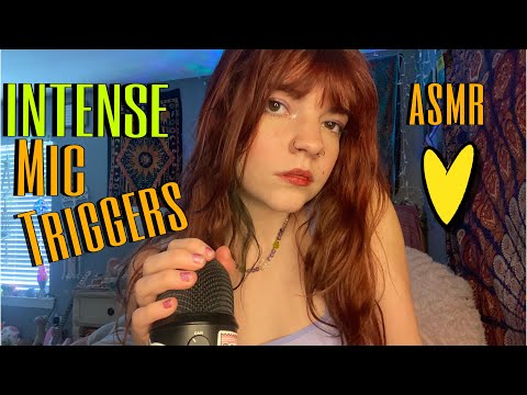 ASMR INTENSE MIC TRIGGERS | Mic Gripping, Rubbing, Objects on Mic, Etc… #asmr #mictriggers