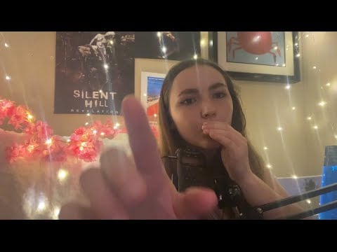 ASMR Close-up Inaudible Whispering(Ear to Ear)