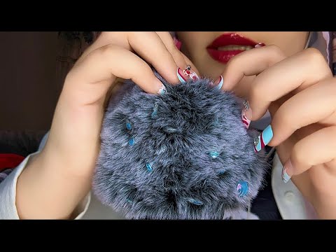ASMR Fluffy Scalp Check for Bugs 🐞 (head massage, bugs plucking)