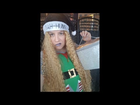 Asmr - Bitchy Moody Girl does your Christmas Make Up ! *funny sassy tingles*
