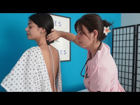 ASMR Longest Full Body Medical Exams | Head to Toe, Feet Assessment & Treatment, TSA, Soft Spoken