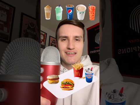 BUILDING THE BEST FAST FOOD MEAL #shorts #food #asmr