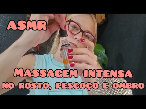 ASMR [MASSAGEM INTENSA PARA UM RELAXAMENTO PROFUNDO] COM SONS DE CHUVA 🌧️💤