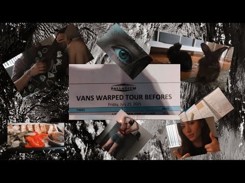 a day in the life 🤷🏼‍♀️ {warped tour, working out, bunnies, music, eggs + more}