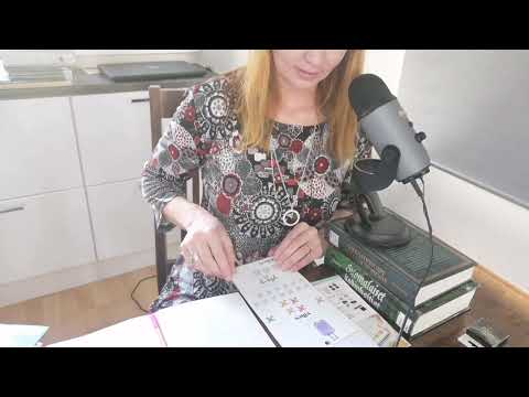 ASMR Whispered with accent | Finnish Folklore Library Haul & Weekly Planner Decoration