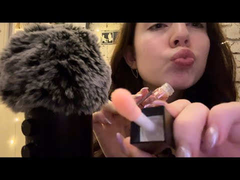 ASMR - 1 Minute Makeup 🤍 (fast and aggressive)