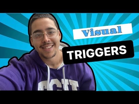 ASMR | Visual Triggers + [ hand sounds & mouth sounds ]