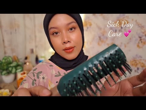 Merawatmu yang Sedang Sakit di Hari Hujan 🤒🌧️ | ASMR Personal Attention, Sick Day Care
