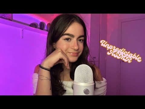 unpredictable ASMR while testing new mic (fast and aggressive)