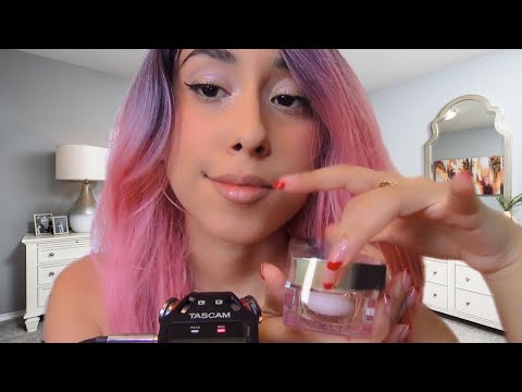 ASMR Aunt Does Your Makeup RP ✨(Rummaging, Personal Attention)