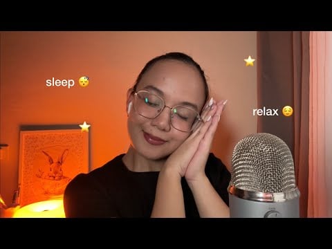 ASMR English Trigger Words during rainfall 😴