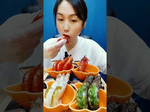 🦐🎉 Massive Seafood Feast 🎶💥😮  대형 해산물 Mukbang #SeafoodFeast #대왕먹방