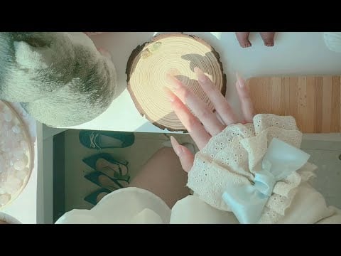 "Gentle Nail Scratching & Tapping on Adorable Items | ASMR Sleep Aid