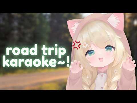 singing while driving an isekai TRUCK~!🎤🎶