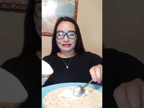 ICE CREAM BURRITO #shortsfeed #mukbang #eatingshow #everyone #food #eating #foodie #funnyshorts