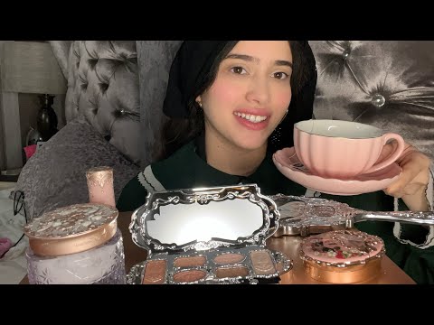 ASMR- SIRVIENTA REAL TE RETOCA EL MAQUILLAJE PAR IR A VER AL PRÍNCIPE 👑