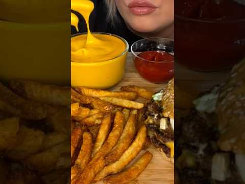 Cheesy Cajun Fries #asmr #food #tastybites #fries