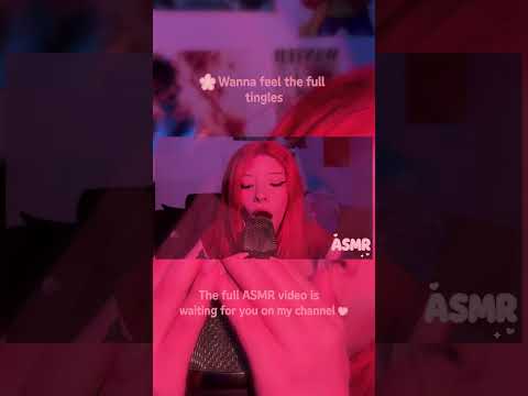 intense mouthsounds ASMR SHORT video! #tingles