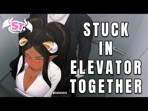 💼❤️Stuck in the Elevator with Your Clumsy Office Crush 💼❤️ | ASMR Roleplay