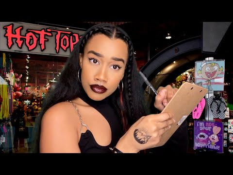 ASMR Hot Topic Employee Interviews You For a Job ✍🏽❤️‍🔥 ASMR Asking You Personal Questions