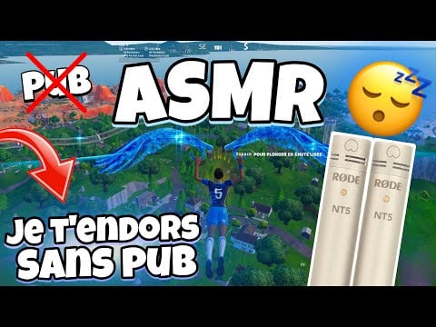 ASMR Français • JE T’ENDORS AVEC LES MICROS AU MAXIMUM DE LEUR SENSIBILITE SANS PUB !😴 (rode NT5)