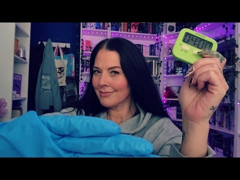 ASMR- Encouraging Friend Helps You Practice Your Breath Holding (w/Gloves) 🧤