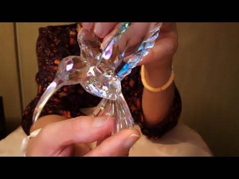 Asmr Français, je vous présente mes objets/triggers transparents.
