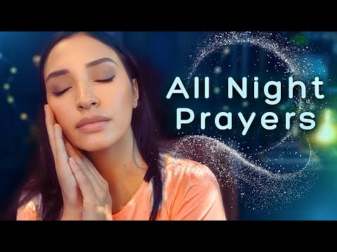 Christian ASMR | ALL NIGHT Bible Reading and Prayers Over You While You Sleep