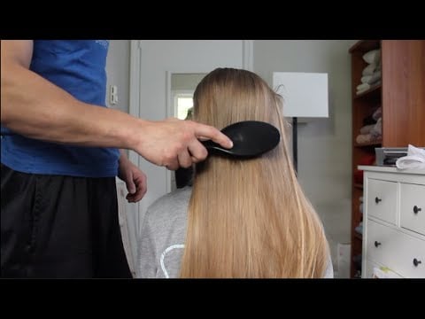 [ASMR] Boyfriend Brushes My Hair Pt. 3
