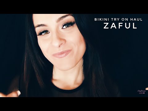 ASMR Bikini Try on Haul Zaful -