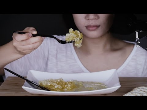 eating honeycomb ASMR 벌집꿀