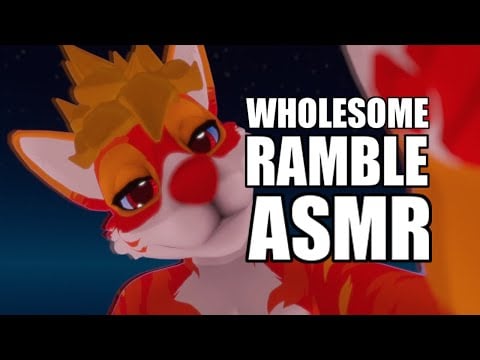[Furry ASMR] Wholesome comforting ramble (Personal attention) [positive affirmations & more] ❤️