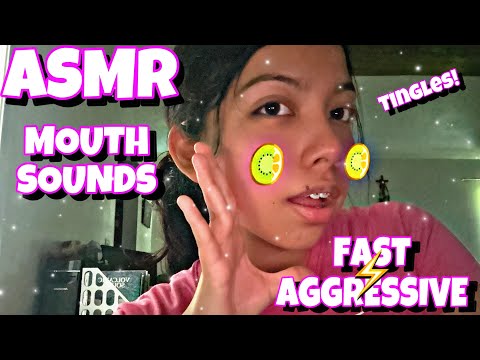 Fast & Aggressive Mouth Sounds | ASMR for Tingles & Relaxation