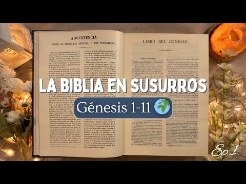 ASMR Lectura Bíblica para Dormir 🌍 Génesis | Episodio 1: El Origen del Mundo y la Humanidad