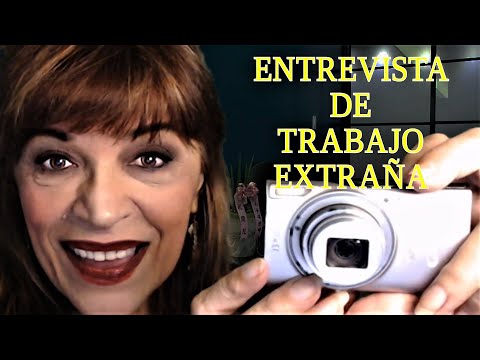 ASMR LA ENTREVISTA DE TRABAJO MAS EXTRAÑA DE TU VIDA🤔